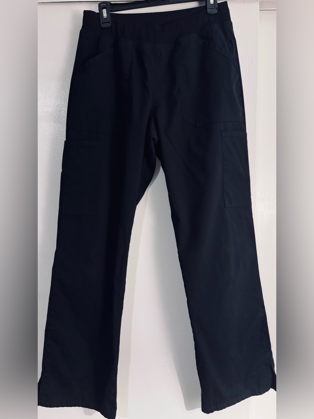 Cherokee Workwear Women's Black Cargo Pants/Scrubs size M